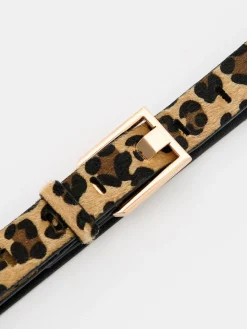 Gürtel></noscript>MOHITO Gürtel mit Leopardendruck Mehrfarbig
