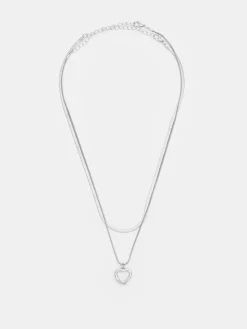 Schmuck>MOHITO Halskette mit Anhänger Silber