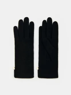 Handschuhe>MOHITO Handschuhe mit Wollanteil Schwarz