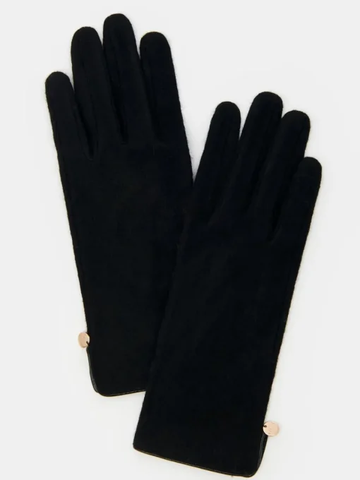 Handschuhe>MOHITO Handschuhe mit Wollanteil Schwarz