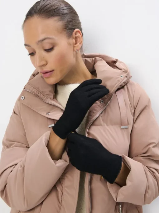 Handschuhe>MOHITO Handschuhe mit Wollanteil Schwarz