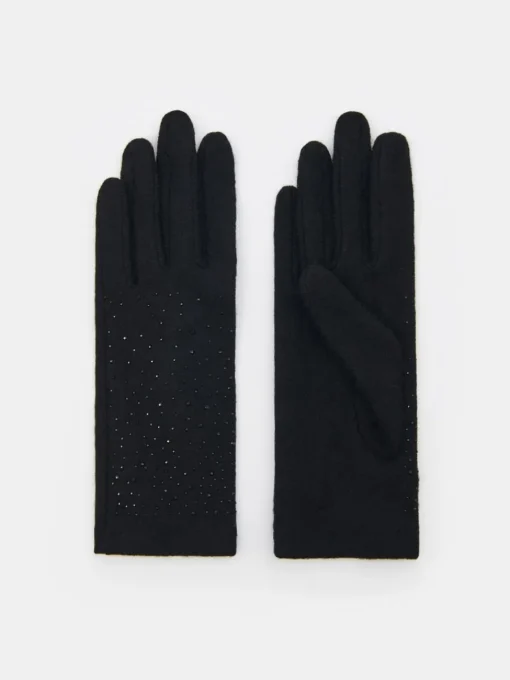 Handschuhe>MOHITO Handschuhe mit Wollanteil Schwarz