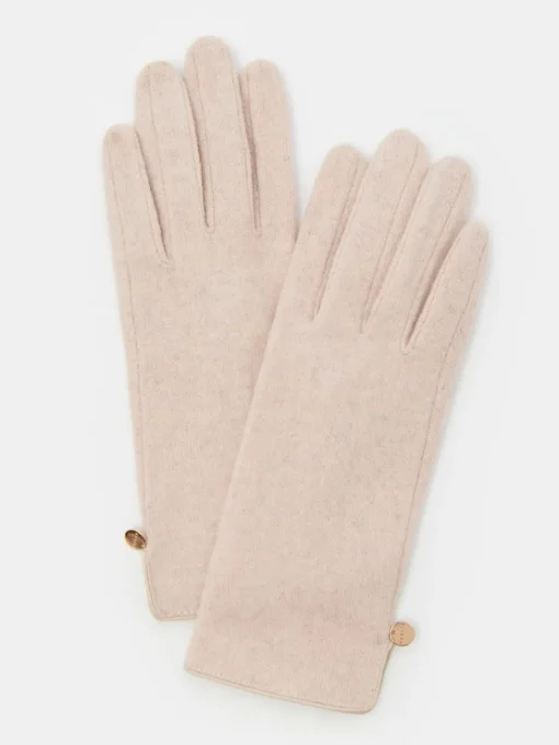 Handschuhe>MOHITO Handschuhe mit Wollanteil Creme