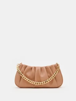 Entdecke Alles|Handtaschen, Rucksäcke>MOHITO Handtasche mit einer Kette Kaffeebraun
