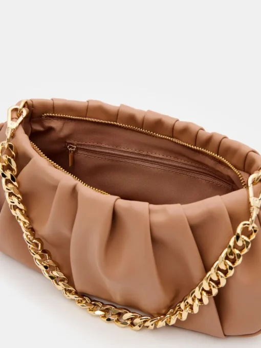 Entdecke Alles|Handtaschen, Rucksäcke>MOHITO Handtasche mit einer Kette Kaffeebraun