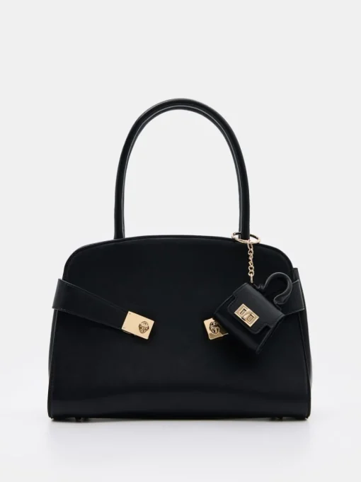 Shopper|Entdecke Alles>MOHITO Handtasche mit Schlüsselanhänger Schwarz