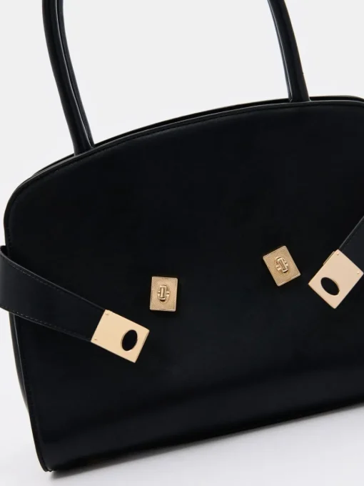 Shopper|Entdecke Alles>MOHITO Handtasche mit Schlüsselanhänger Schwarz