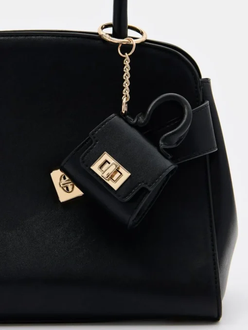 Shopper|Entdecke Alles>MOHITO Handtasche mit Schlüsselanhänger Schwarz