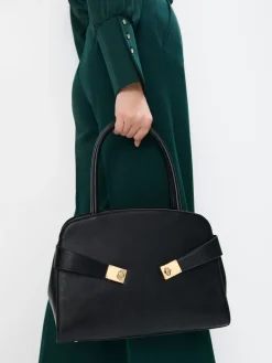 Shopper|Entdecke Alles></noscript>MOHITO Handtasche mit Schlüsselanhänger Schwarz