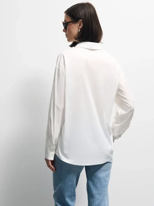 Blusen, Hemden>MOHITO Hemdbluse Weiu00df