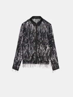 Blusen, Hemden></noscript>MOHITO Hemdbluse Schwarz