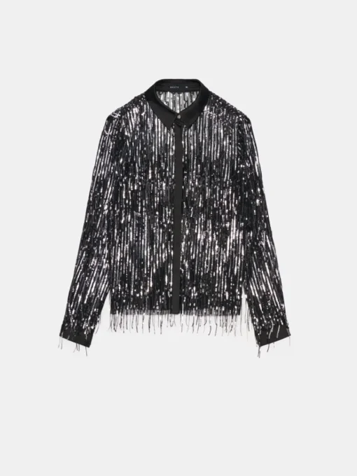 Blusen, Hemden>MOHITO Hemdbluse Schwarz