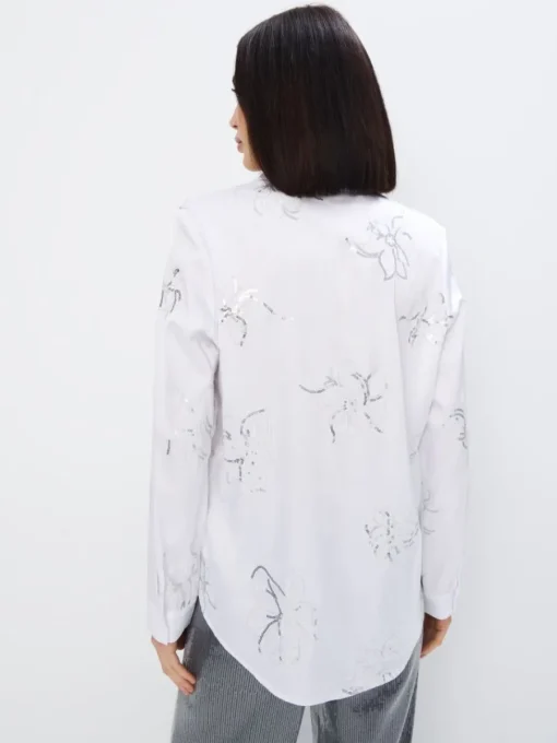 Blusen, Hemden>MOHITO Hemdbluse Weiu00df
