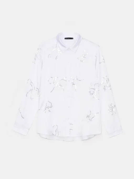 Blusen, Hemden>MOHITO Hemdbluse Weiu00df