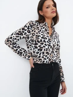 Blusen, Hemden>MOHITO Hemdbluse Beige