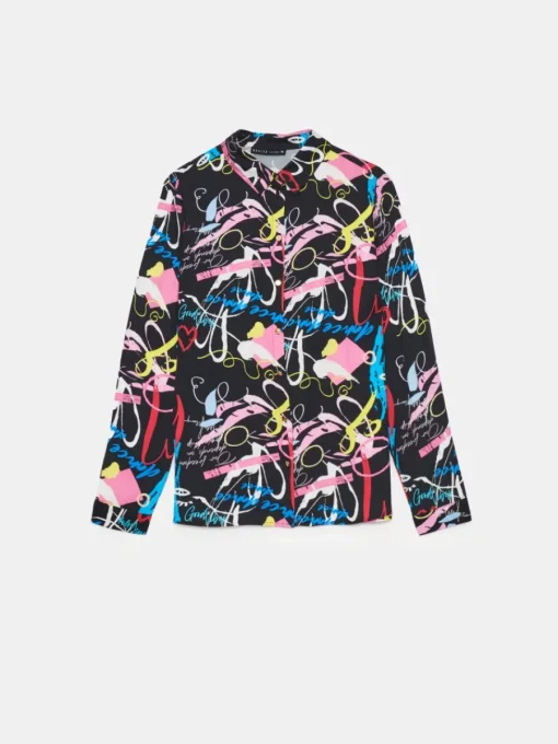 Blusen, Hemden>MOHITO Hemdbluse Schwarz