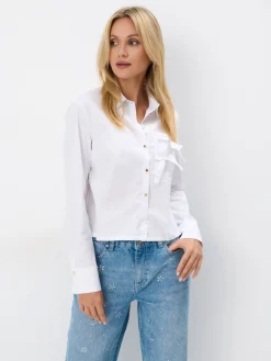 Blusen, Hemden>MOHITO Hemdbluse Weiu00df
