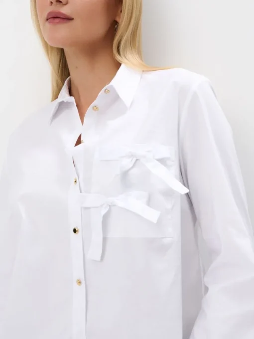 Blusen, Hemden>MOHITO Hemdbluse Weiu00df