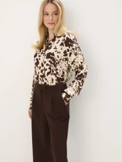 Blusen, Hemden>MOHITO Hemdbluse mit hohem Viskoseanteil Creme