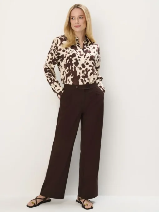 Blusen, Hemden>MOHITO Hemdbluse mit hohem Viskoseanteil Creme