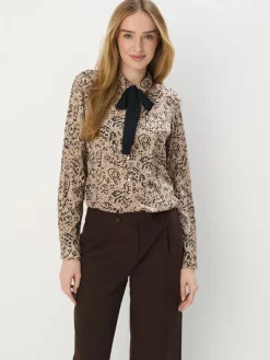 Blusen, Hemden>MOHITO Hemdbluse mit hohem Viskoseanteil Mehrfarbig