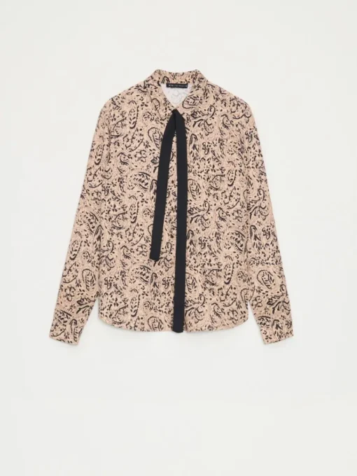 Blusen, Hemden>MOHITO Hemdbluse mit hohem Viskoseanteil Mehrfarbig