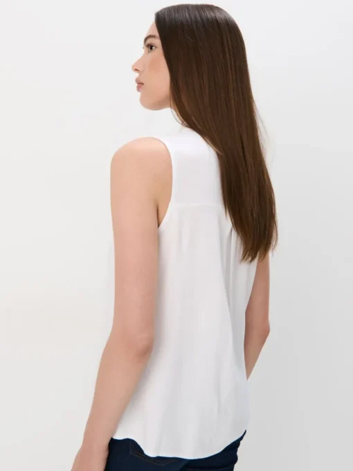 Blusen, Hemden>MOHITO Hemdbluse mit hohem Viskoseanteil Weiu00df