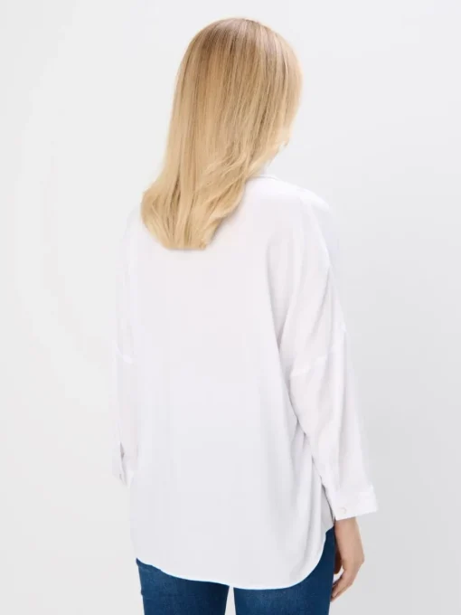Blusen, Hemden>MOHITO Hemdbluse mit hohem Viskoseanteil Beige