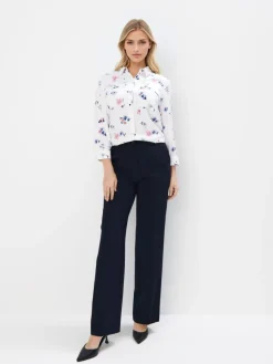 Blusen, Hemden>MOHITO Hemdbluse mit hohem Viskoseanteil Blau