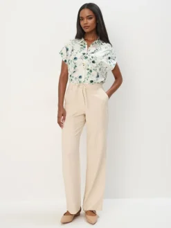 Blusen, Hemden>MOHITO Hemdbluse mit hohem Viskoseanteil Weiu00df