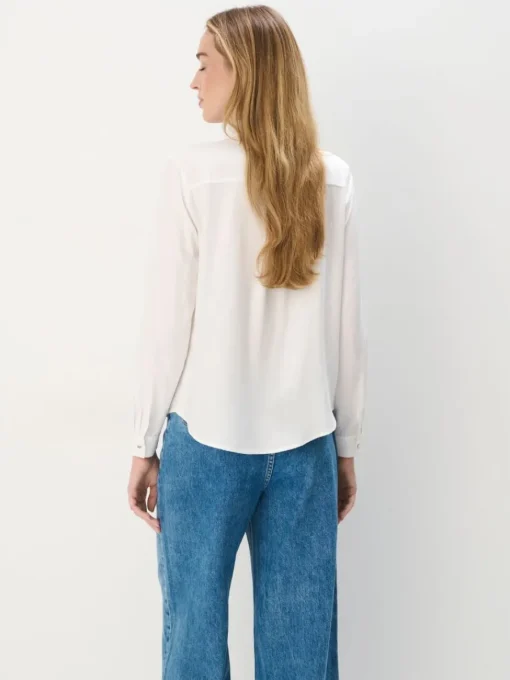 Blusen, Hemden>MOHITO Hemdbluse mit Stickereidetail Weiu00df