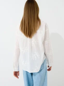 Coming Soon!></noscript>MOHITO Hemdbluse mit Stickereidetail Weiu00df