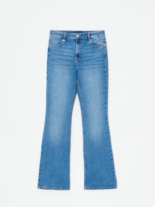 Jeans>MOHITO High waisted flare jeans Blau