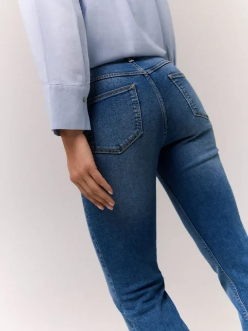 Jeans>MOHITO High waisted flare jeans Blau
