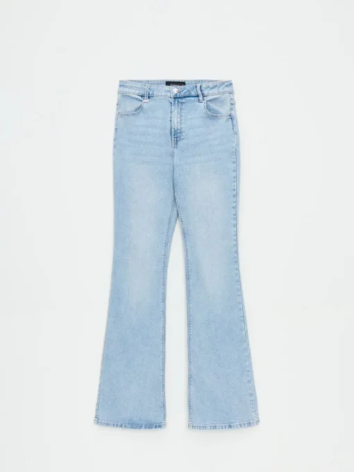 Jeans>MOHITO High waisted flare jeans Blau