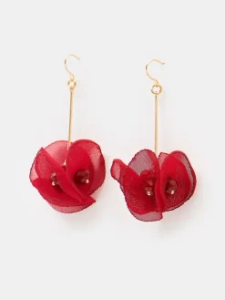 Schmuck>MOHITO Hängende Ohrringe Rot
