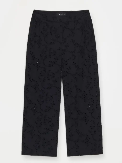Sets|Hosen>MOHITO Hose aus Baumwolle Schwarz