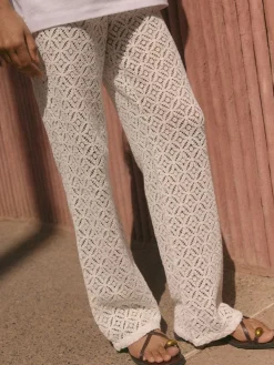 Hosen></noscript>MOHITO Hose aus Baumwolle Creme