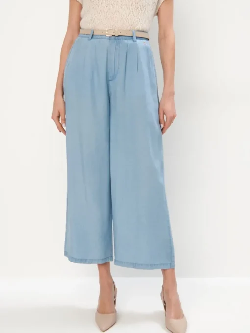 Jeans>MOHITO Hose Aus Lyocell Blau