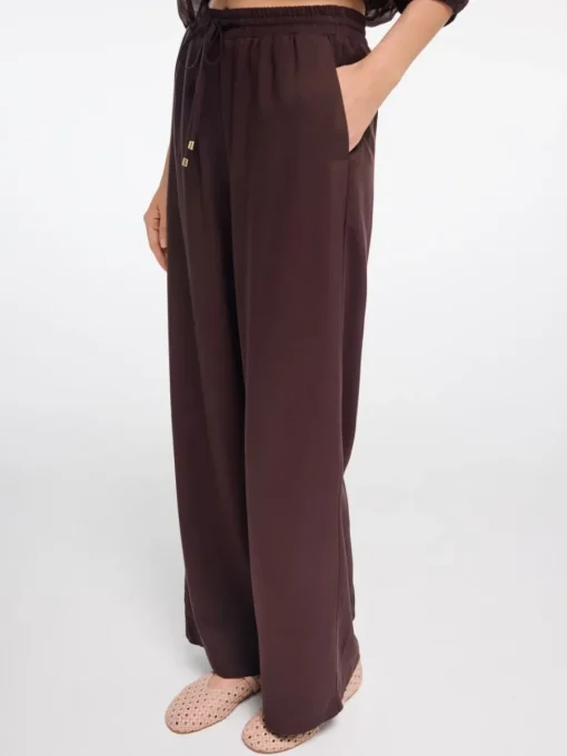 Hosen>MOHITO Hose aus Viskose Dunkelbraun