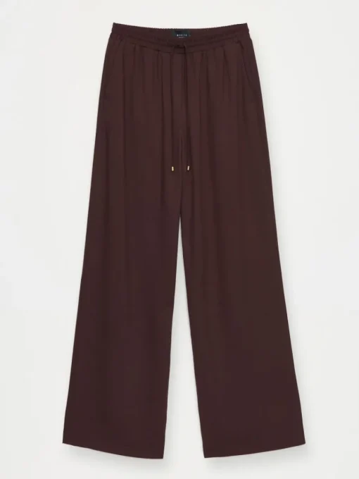 Hosen>MOHITO Hose aus Viskose Dunkelbraun