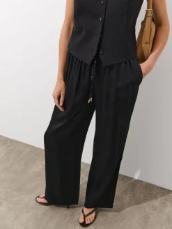 Hosen>MOHITO Hose aus Viskose Schwarz