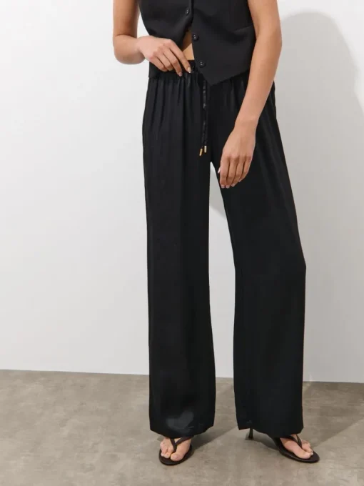 Hosen>MOHITO Hose aus Viskose Schwarz