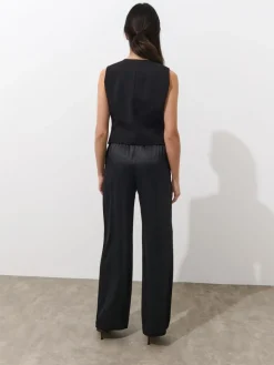 Hosen></noscript>MOHITO Hose aus Viskose Schwarz