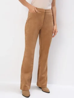 Hosen>MOHITO Hose im Flare-Fit Goldbraun