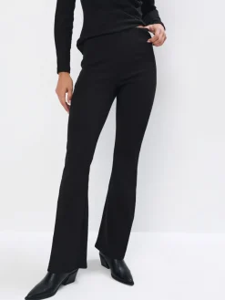Hosen>MOHITO Hose im Flare-Fit Schwarz