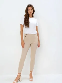 Hosen>MOHITO Hose im Skinny-Fit Beige
