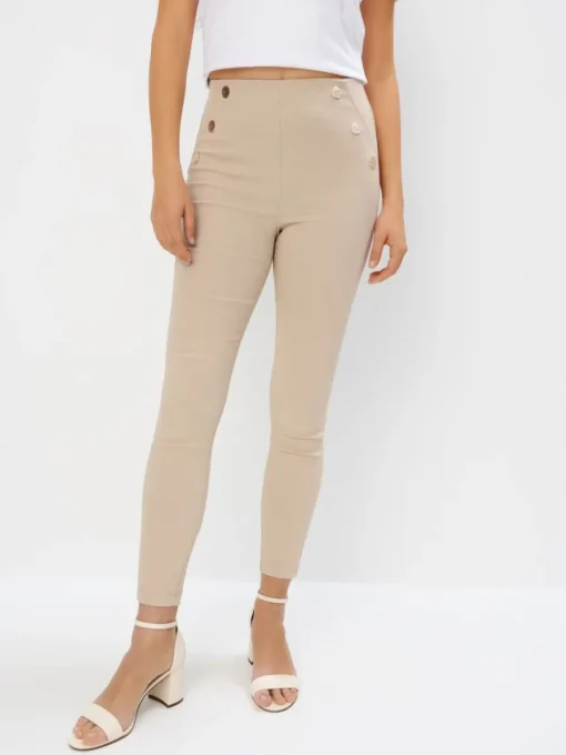 Hosen>MOHITO Hose im Skinny-Fit Beige