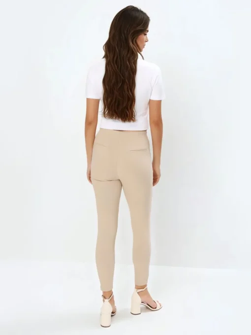 Hosen>MOHITO Hose im Skinny-Fit Beige