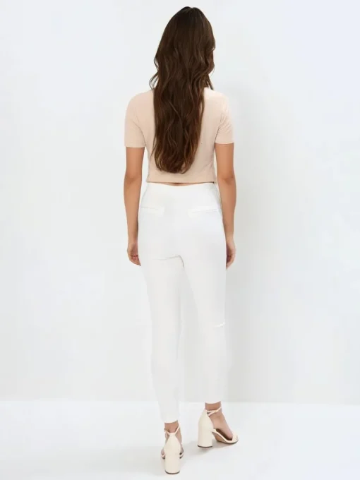 Hosen>MOHITO Hose im Skinny-Fit Creme